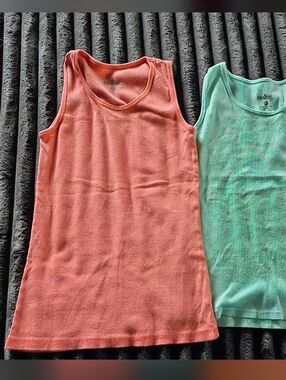 Curfew Girls Ribbed Tanks